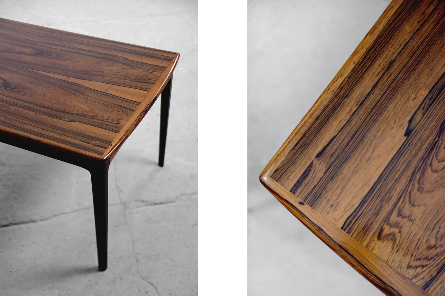 Scandinavian rosewood coffee table from Hmb Möbler rörvik, Sweden, 1960s