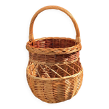 Vintage wicker basket