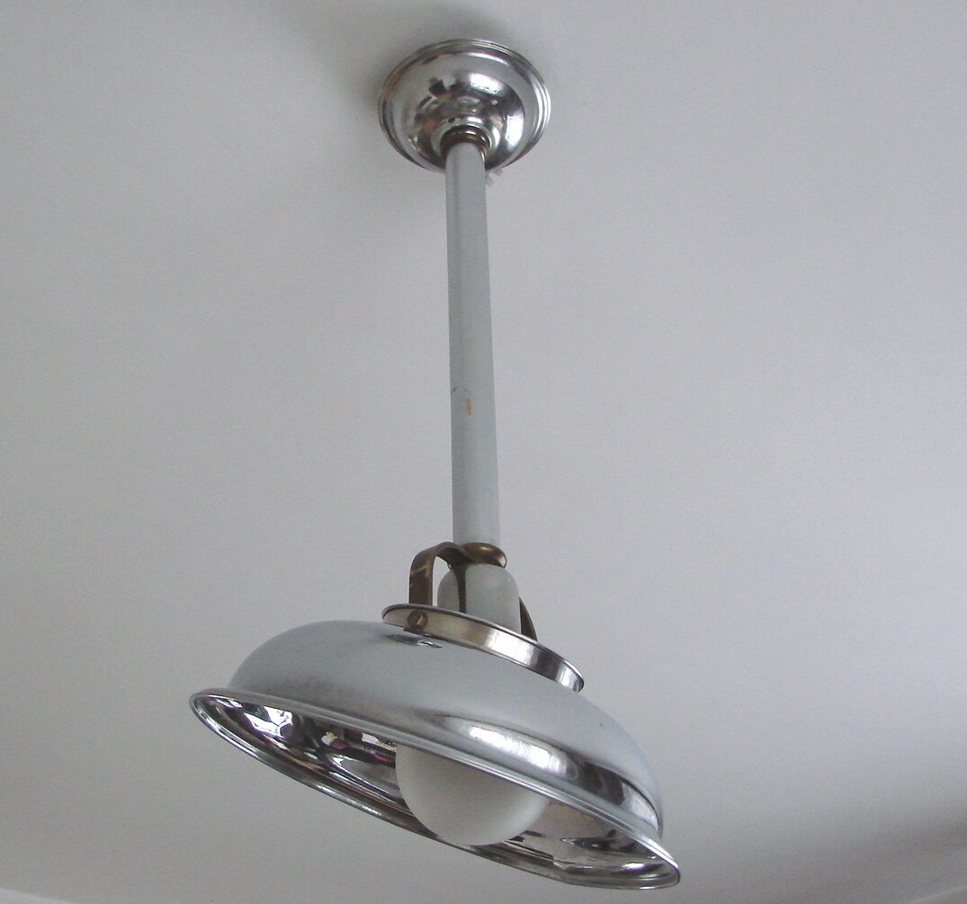 Bauhaus hanging lamp, 1930s