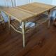 Rattan coffee table, 1960s-70s