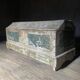 Large Antique 19th Century Continental Painted Pine Blanket Chest | Antique