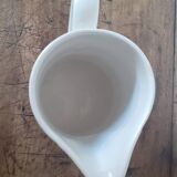 Old white pitcher - Boch la louvière