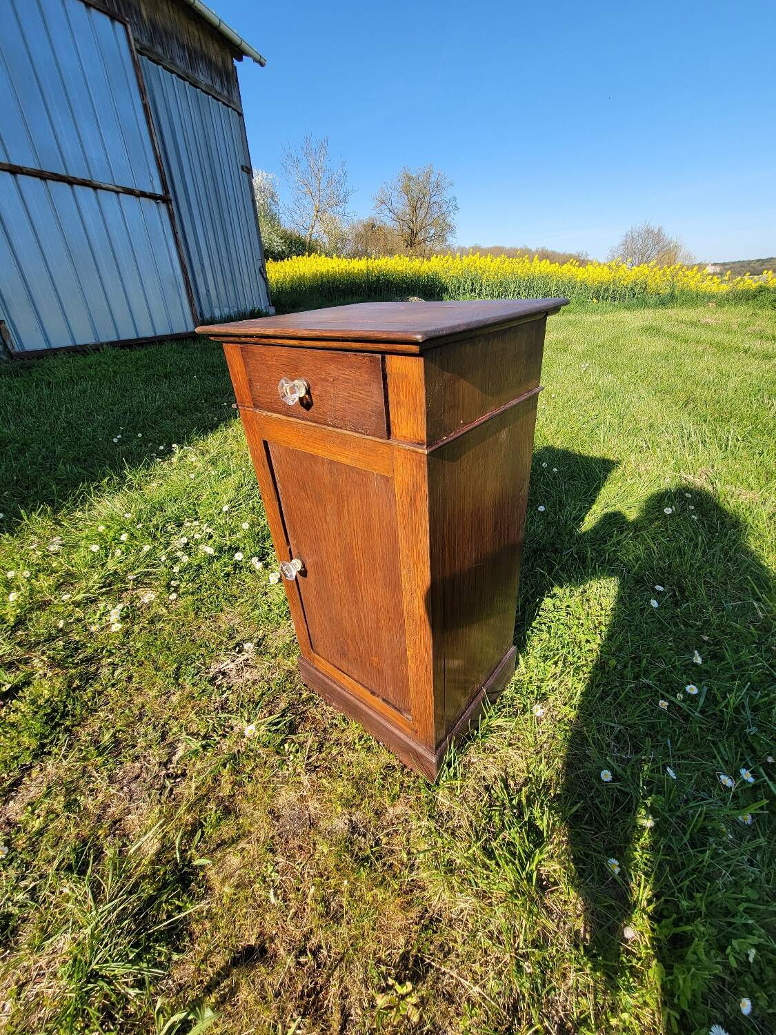 Louis Philippe bedside table