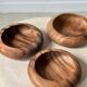 Bowl or monoxyl teak cut d:25.5