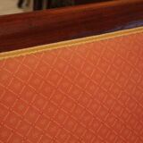 19th-century mahogany sofa Restoration