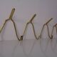 Mid-Century Brass Coat Hooks, 1950s, Set of 2
