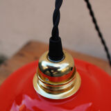 Suspension in orange opaline