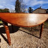 Table Louis Philippe noyer blon