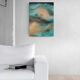 Together In Electric Dreams - Abstract art canvas