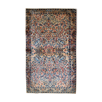 Tapis ancien persan kerman  94 x 158cm 1920s