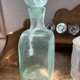 Plown green decanter