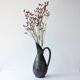 Vintage Handmade Black Pottery Vase from Bisalhaes, 1960's
