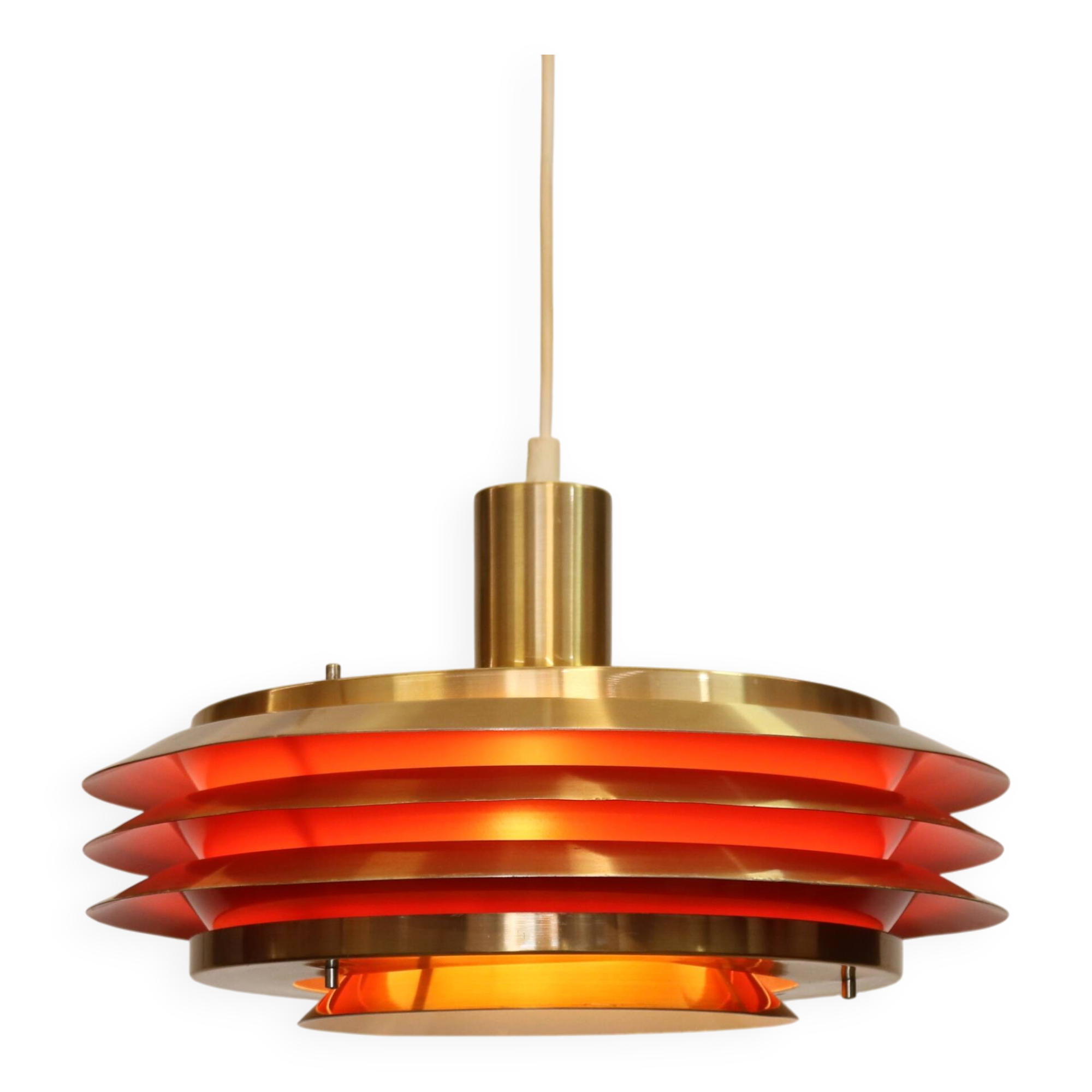 Very rare old Danish design lamp by Teknika model 400  - 60's