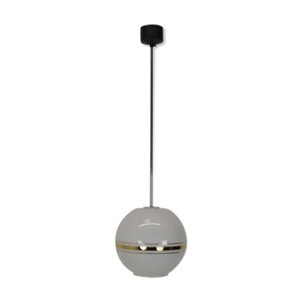 Mid-century Glass Pendant Napako,1970