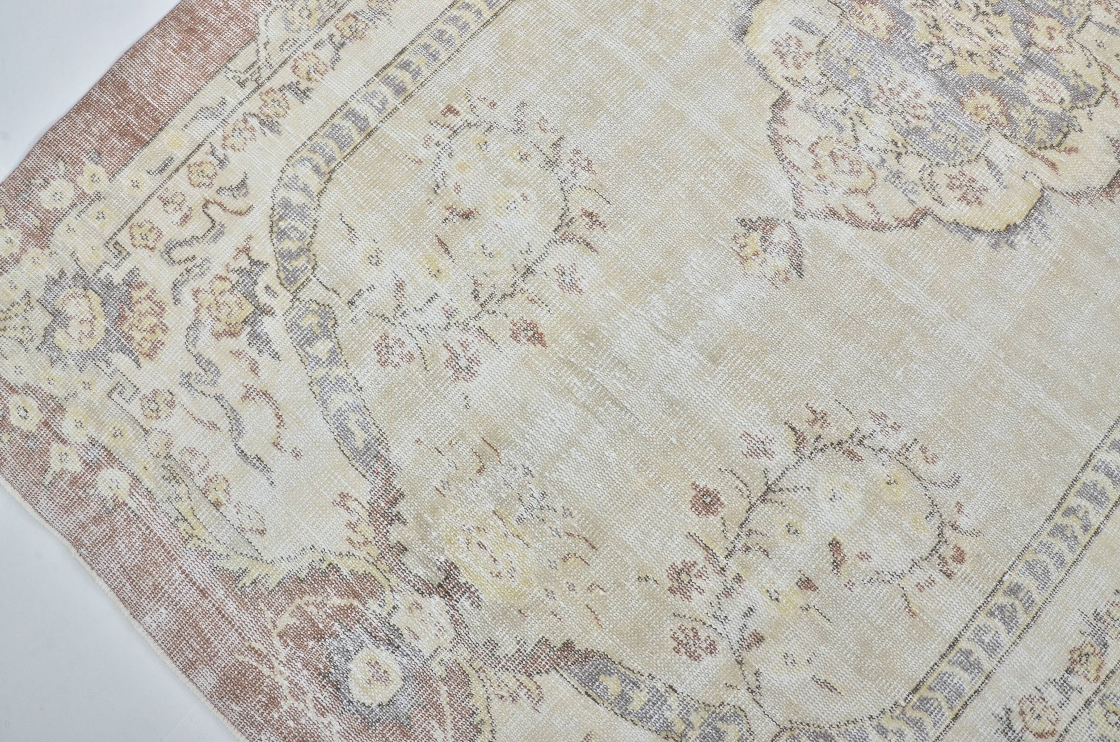 Oushak Handknotted Antique Floor Rug sku 3215