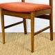4 chaises scandinave 1960