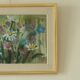 Huile sur toile vintage originale – « Fleurs des prés »