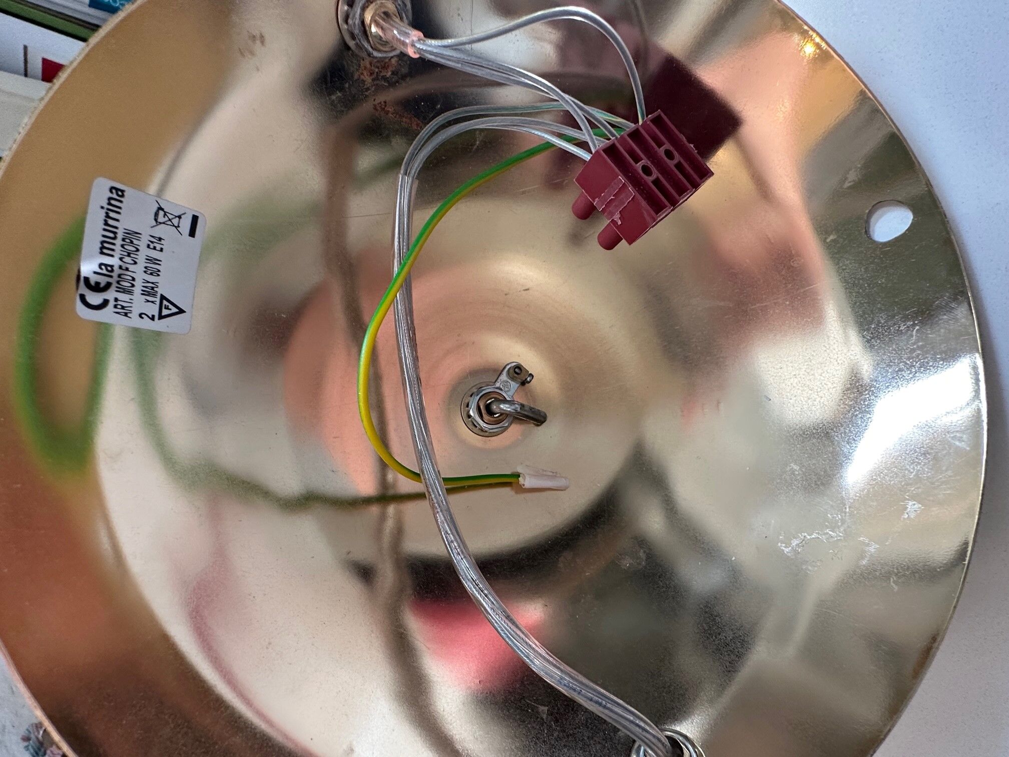 La Murrina double murano glass pendant light