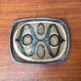 Danish studio pottery bowl in mid-century style by Kerrn Jespersen Lyngby, 1960s.