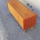 Vintage chest of drawers 3 drawers 1 flap