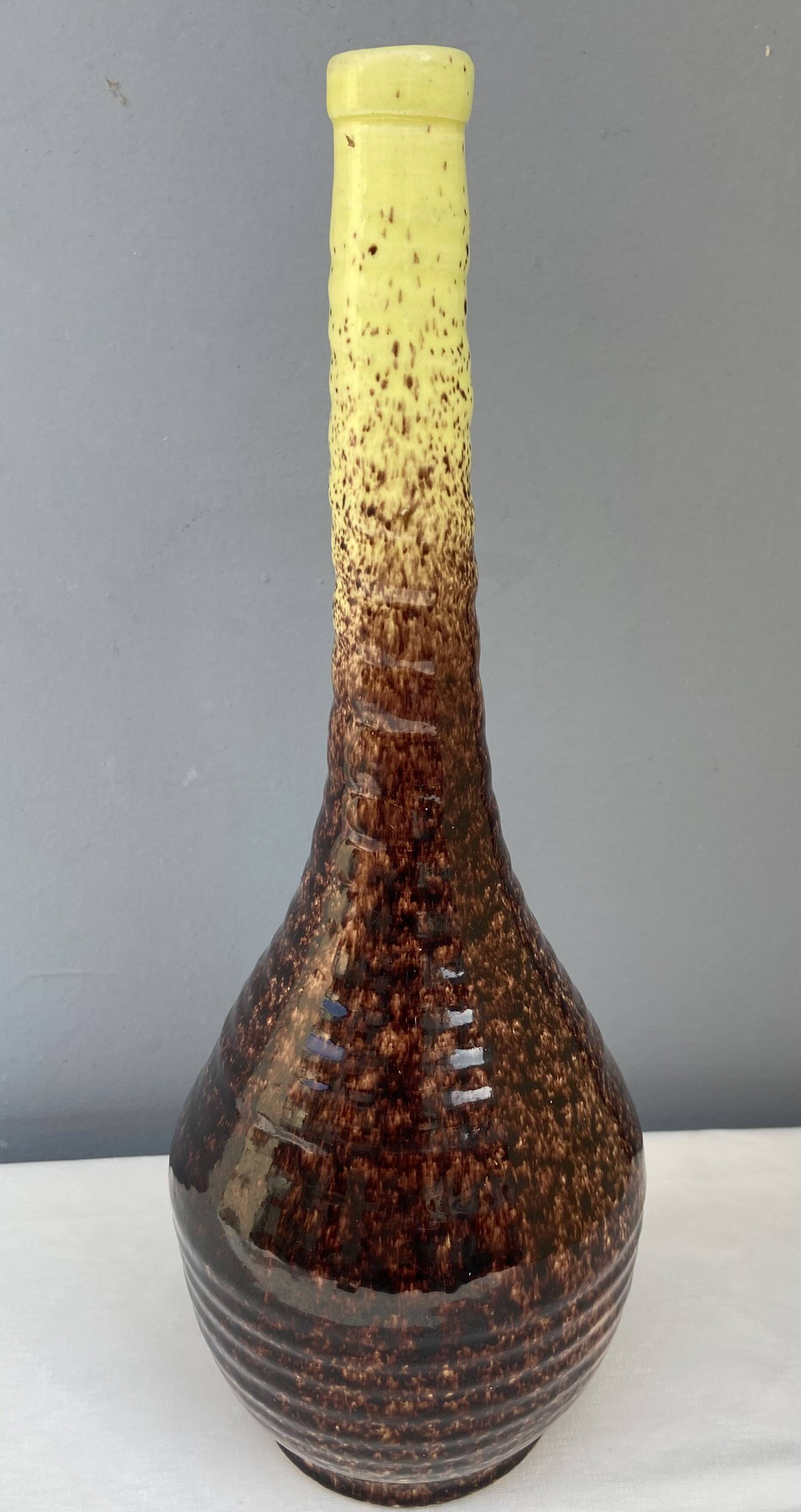 Accolay vase en céramique années 60