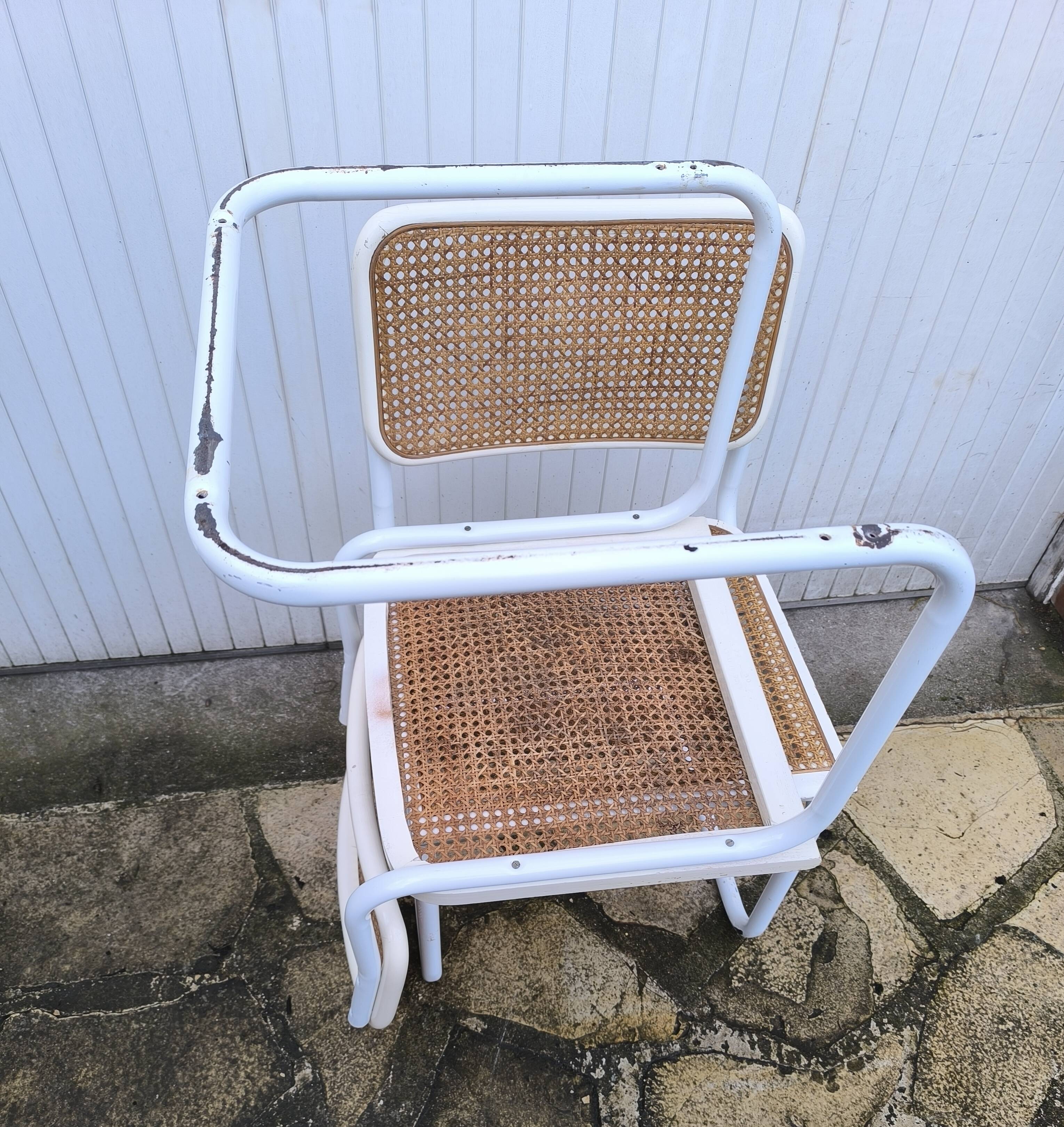 Pair of B32 chairs by Marcel Breuer
