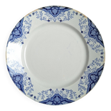 Plat creux Creil et Montereau bleu