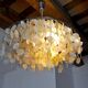 Mother-of-pearl chandelier, 4 levels, 1980, France