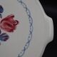 Digoin earthenware pie dish - Sarreguemines- Model Cannes - Rose decoration - circa 1940