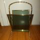 Brass magazine rack