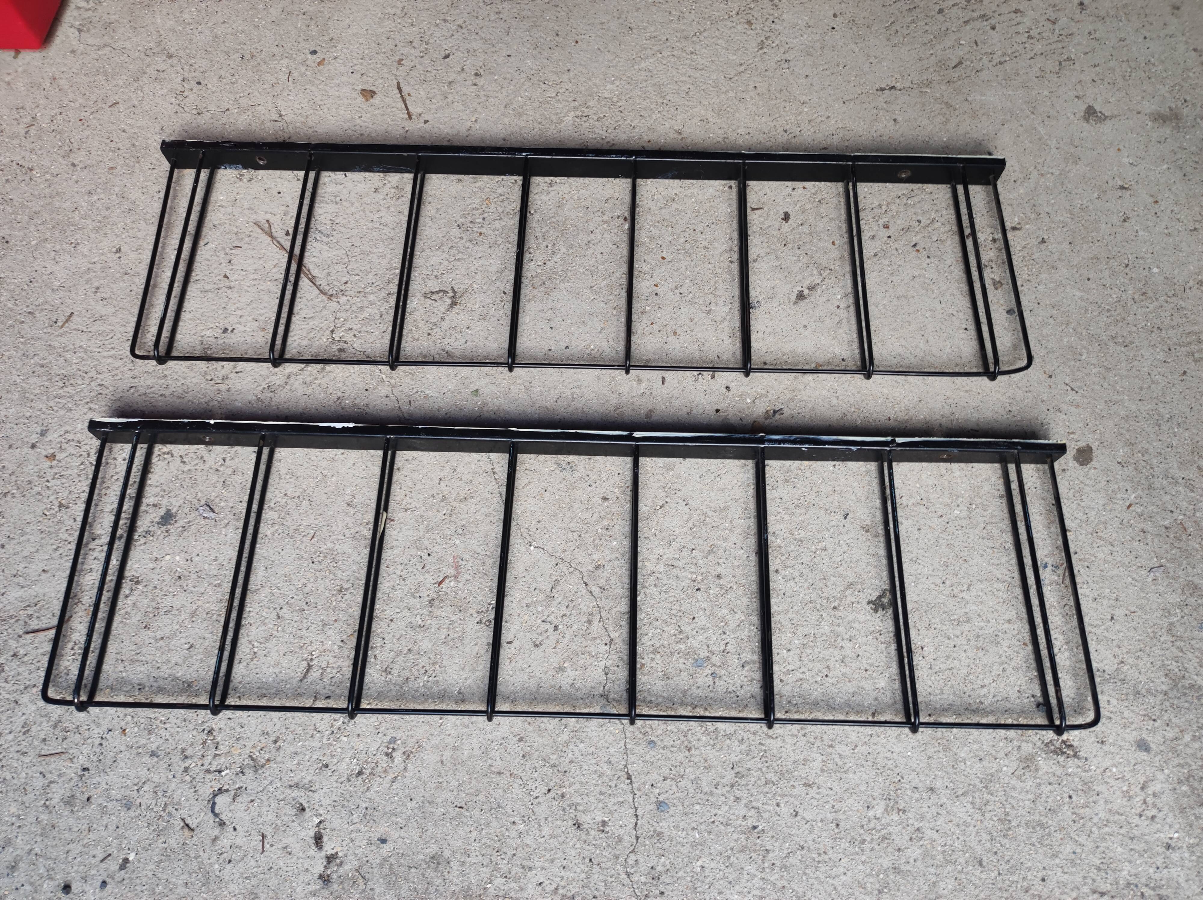 Vintage Tomado Holland Library Wall Shelf