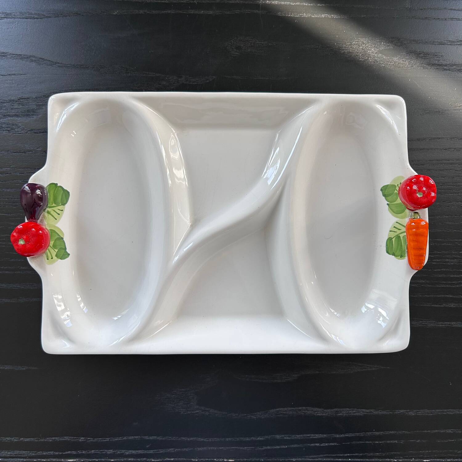 Vegetable slushie dip dish