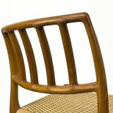 Model 83 Chair by Niels O. Møller for J.L. Møllers, 1960s, Set of 2