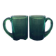 Pair of thick green mugs