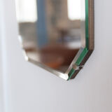 Art Deco rectangular mirror