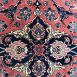 Tapis ancien persan Sarogh fait main 140x196 cm