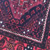 Tapis ancien belutch afghan fait main 100x154 cm
