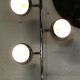 Floor lamp "eye ball" tulip foot