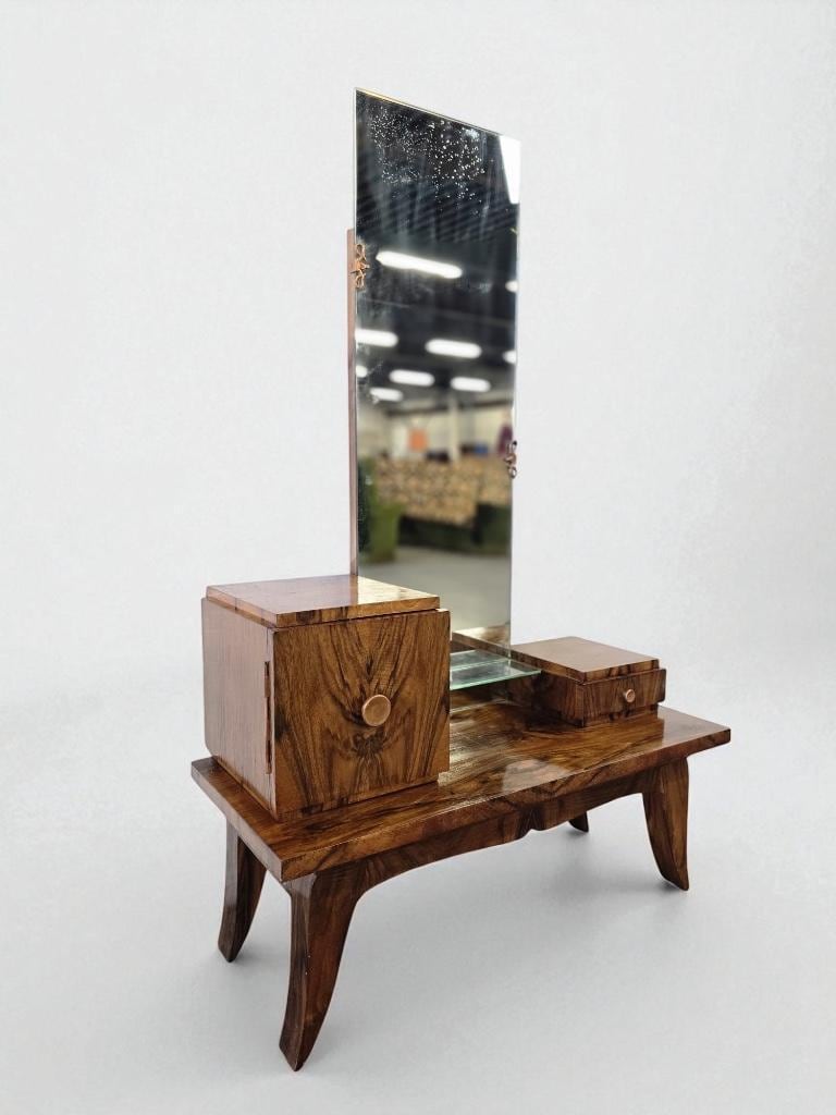 Armoire / coiffeuse avec miroir art déco