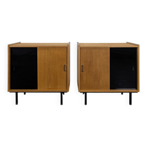 Paire de buffet moderniste - placage