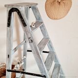 Old wooden stepladder