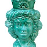 Teste di moro siciliane in ceramica