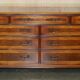 Walnut buffet Burr & Burl with patina