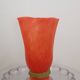 Large glass paste vase France 1960s