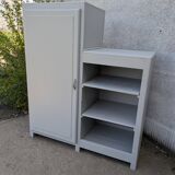 Furniture, asymmetrical wardrobe