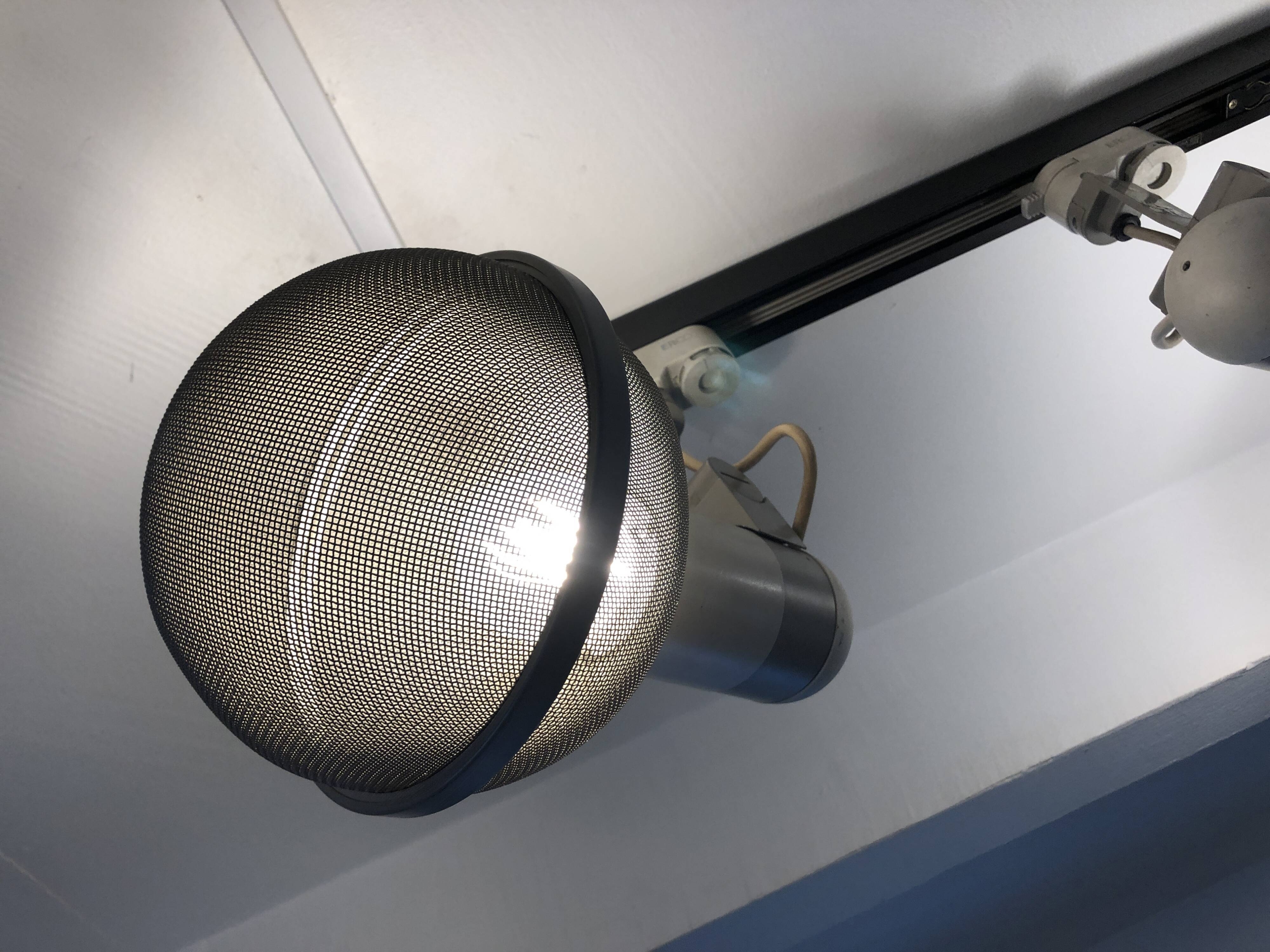 Vintage Track Ceiling Light • Micro Pin Spots • Erco • 1975