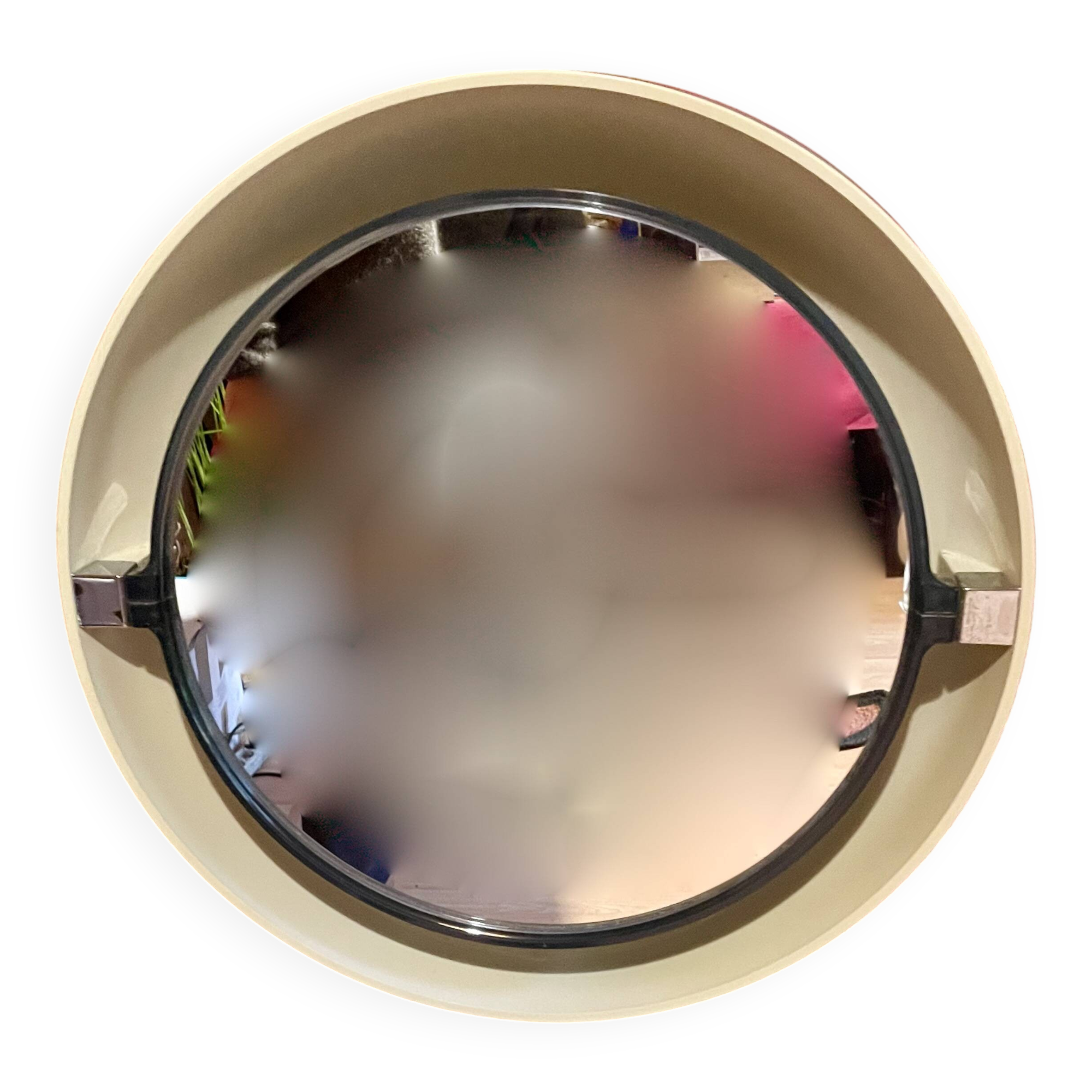 Miroir mural "Alibert", Space Age, année 70