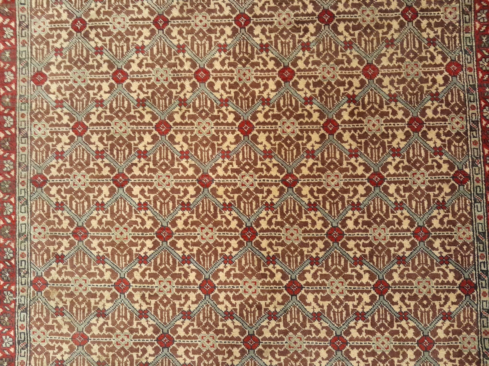 Handmade Persian Bidjar rug 195x115cm