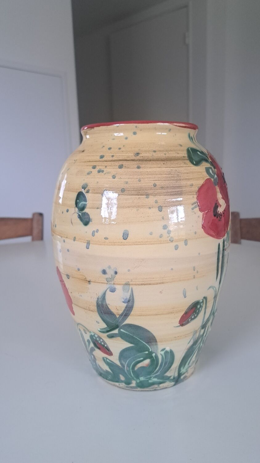Fine vase from Moustiers CZ