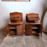 Paire tables de chevet année 30-40